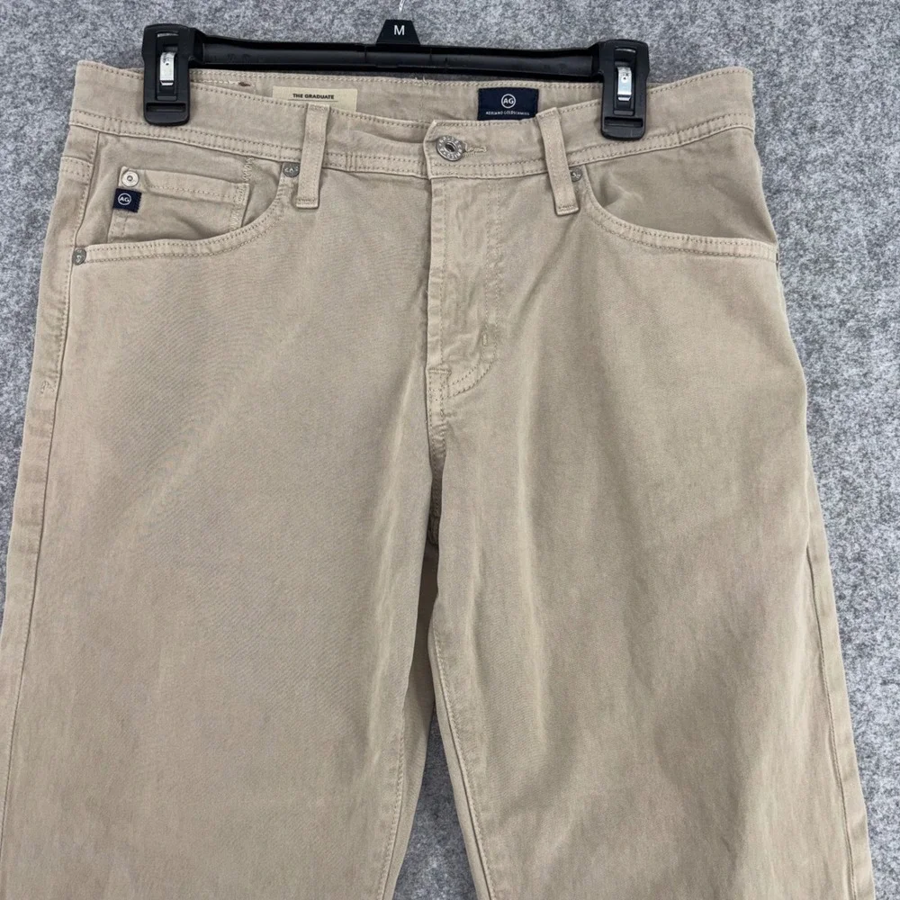 AG Adriano Goldschmied The Graduate  Khaki Pants 31x29 1174SUD-BCH